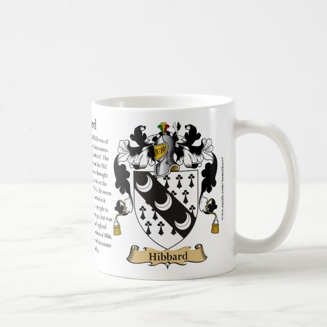 Taza De Café Hibbard, el origen, el significado y el escudo (Derecha)