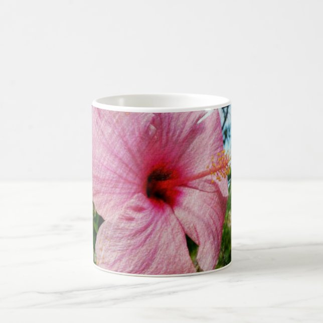 Taza De Café Hibisco rosado (Centro)