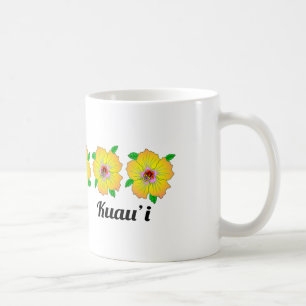 Taza De Café Hibiscus Flowers de Hawái Kauai Hawaii