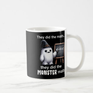 Taza De Café Hicieron El Monster Math Yeti Gracioso Té De Hallo