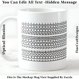 Taza De Café Hidden Message Love Your Soul, Custom 109B Quote