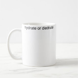 Taza De Café Hidratarse O Deshidratarse