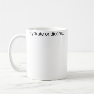 Taza De Café Hidratarse O Deshidratarse
