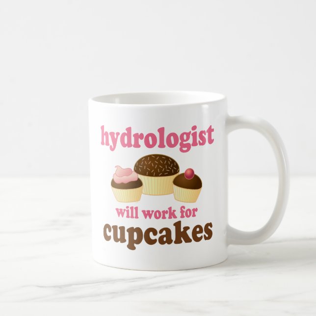 Taza De Café Hidrologista divertido (Derecha)