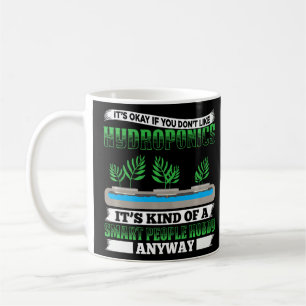Taza De Café Hidroponía masculina diciendo horticultura experto