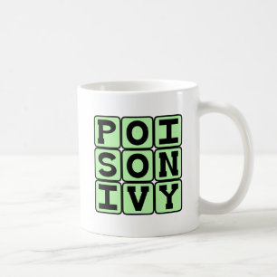 Taza De Café Hiedra Venenosa, Planta que Pica