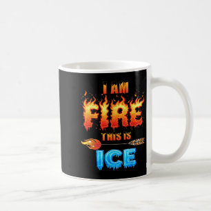 Taza De Café Hielo Gracioso Esto Es Vestido De Fuego Mamáes Fam