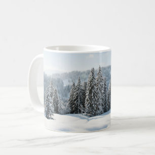 Taza De Café Hielo y nieve Allgäu Bavaria Alemania