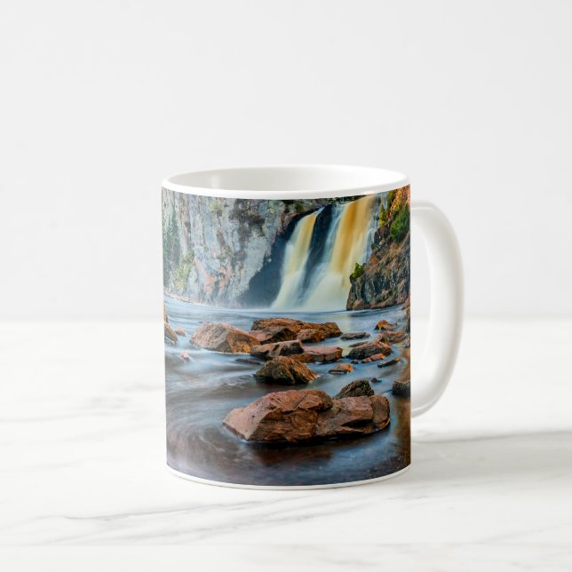 Taza De Café High Falls, Parque Tettegouche, Minnesota (Anverso derecho)