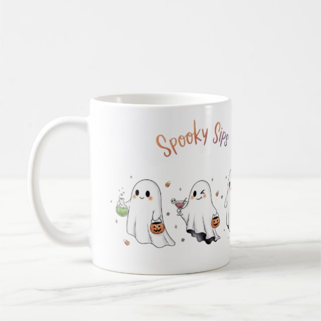 Taza De Café Highballs de Halloween (Izquierda)