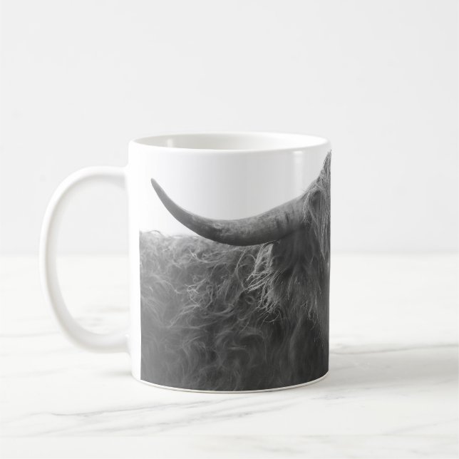 Taza De Café Highland Cow Mug (Izquierda)