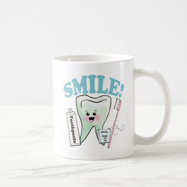Taza De Café Higienista dental del dentista (Derecha)