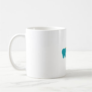 Taza De Café Higienista Dental Vida Flosear Como Un Jefe Divert