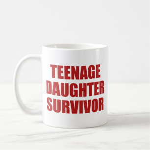 Taza De Café Hija adolescente sobreviviente Coffee Mug