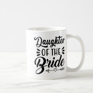 Taza De Café Hija De La Novia Boda Ducha Nupcial Matchi