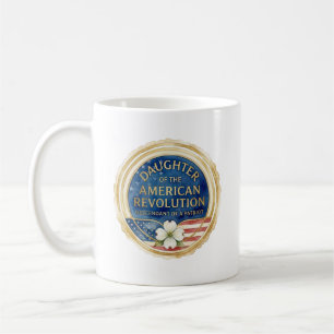 Taza De Café Hija de la Revolución Americana Patriota USA