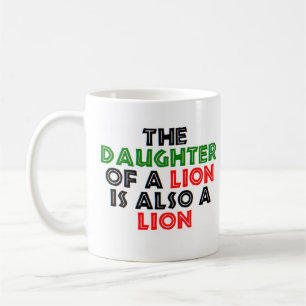 Taza De Café hija de un tazón de café de león