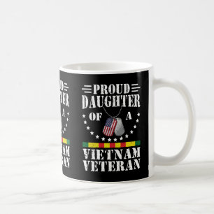 Taza De Café Hija Orgullosa De Un Veterano De Vietnam Regalo Pa