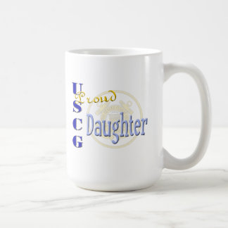 Taza De Café Hija orgullosa de USCG