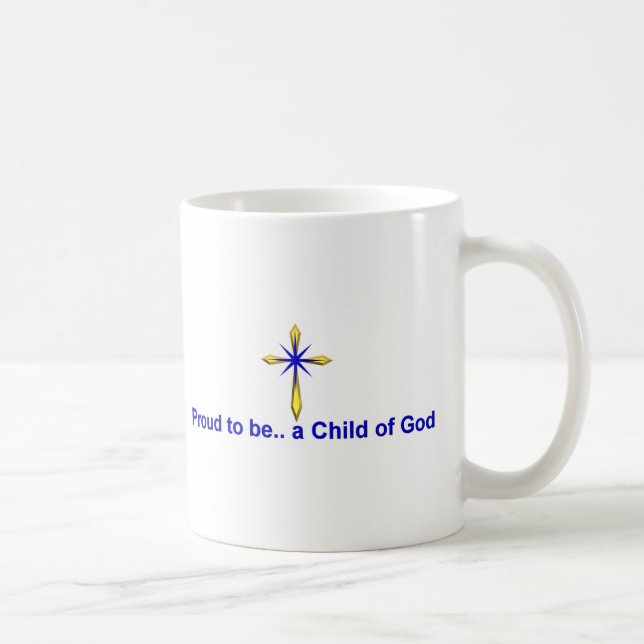 Taza De Café Hijo de Dios Cristiano (Derecha)