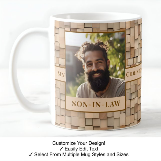 Taza De Café Hijo de familia, niño favorito, foto, peluca C500 (Subido por el creador)