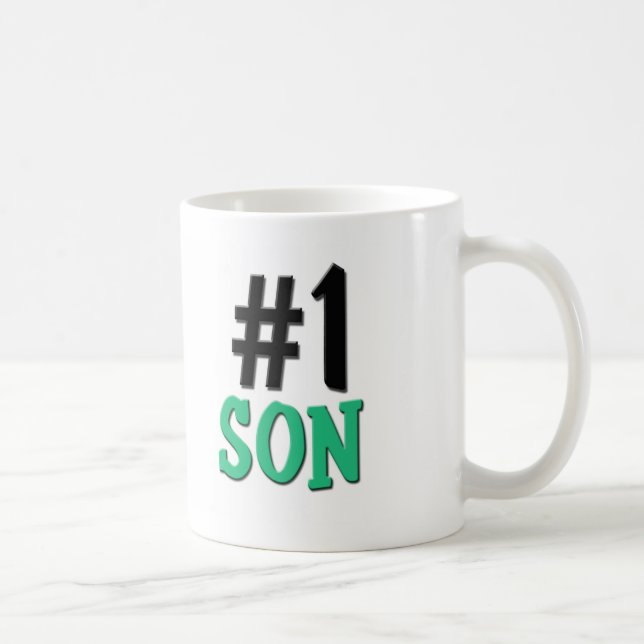 Taza De Café Hijo del número 1 (Derecha)