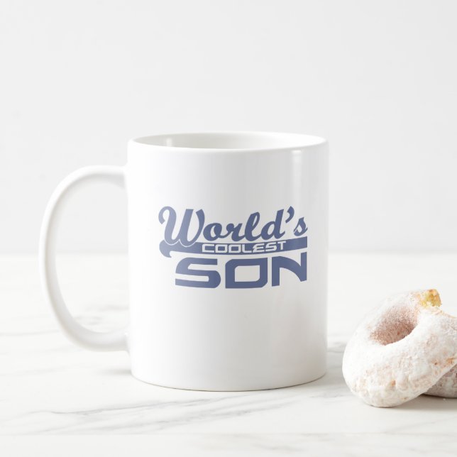 Taza De Café Hijo más frío del mundo (Con donut)