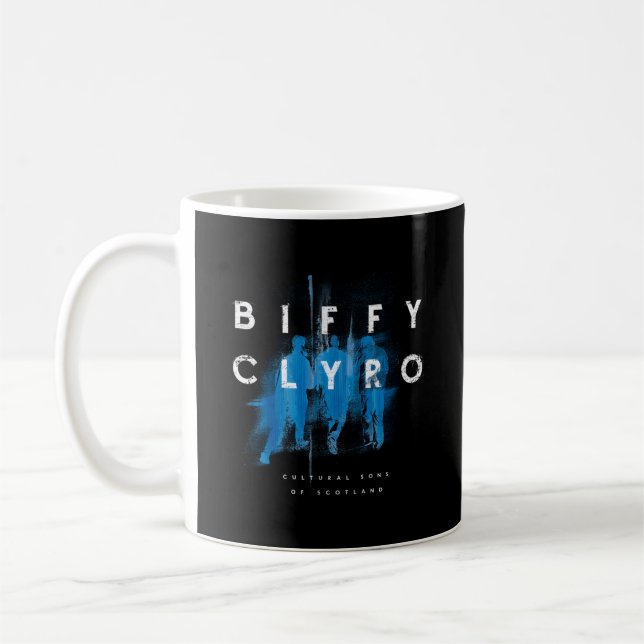 Taza De Café Hijos Culturales Biffy Clyro De Escocia (Izquierda)