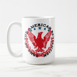 Taza De Café Hijos de la Estrella del Águila Patriota de la Rev