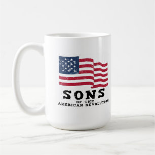 Taza De Café Hijos de la Revolución Americana Educación de Hist