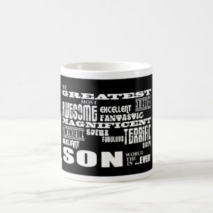 Taza De Café Hijos modernos frescos de la diversión: El hijo