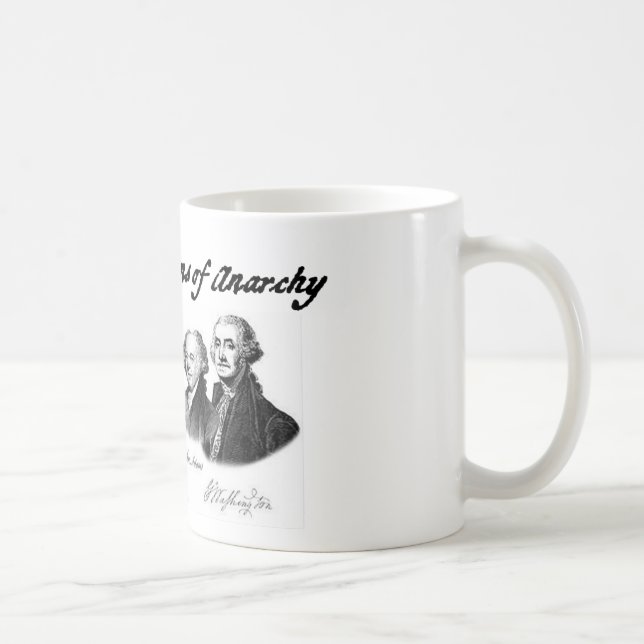 Taza De Café Hijos originales de la anarquía, 1776 (Derecha)