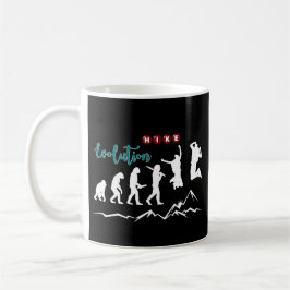 Taza De Café Hike Evolution Wanderung Berge