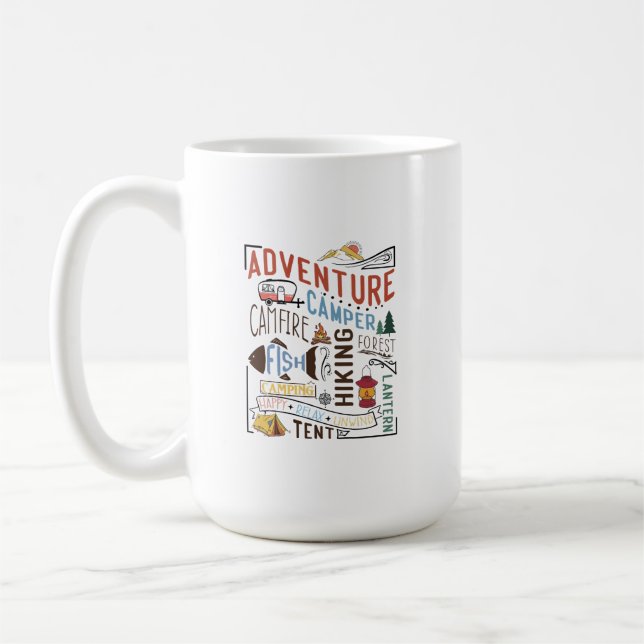 Taza De Café Hiking Mug (Izquierda)