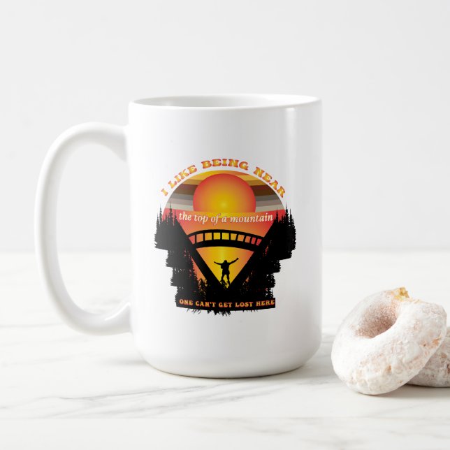 Taza De Café Hiking Mug (Con donut)