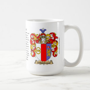 Taza De Café Hildebrand, el origen, el significado y el escudo