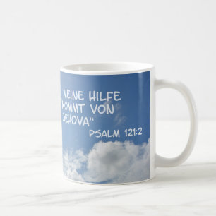 Taza De Café Hilfe kommt von Jehova......