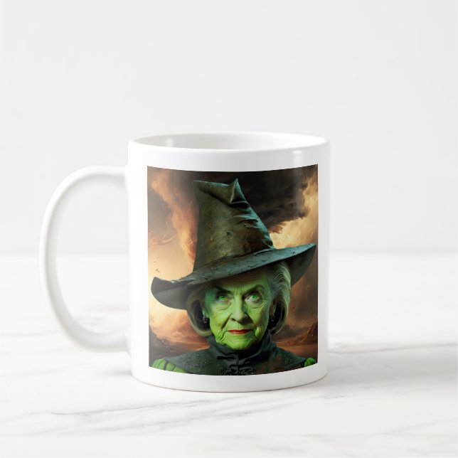 Taza De Café Hillary Cinton Witch of the United States (Izquierda)