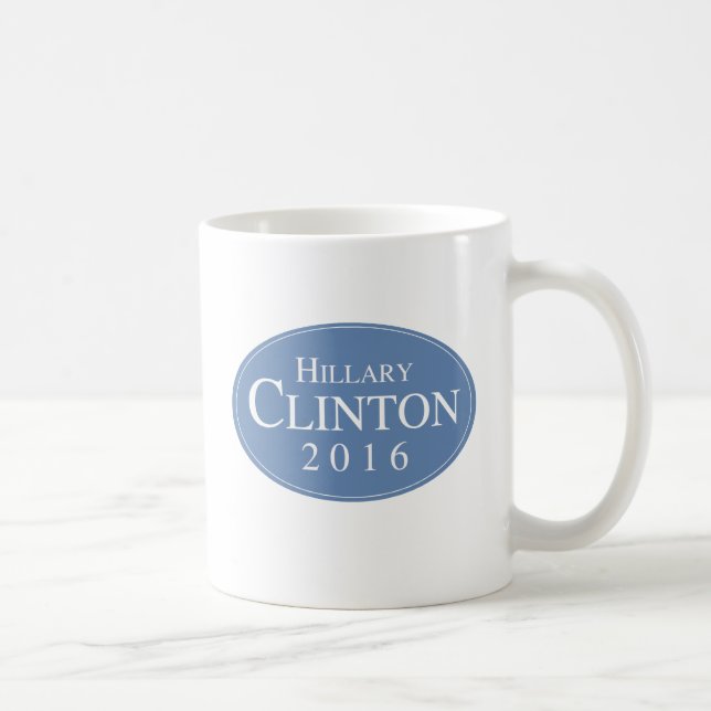TAZA DE CAFÉ HILLARY CLINTON 2016 OVALESQUE - .PNG (Derecha)