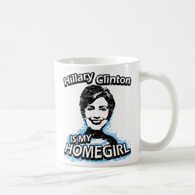 Taza De Café Hillary Clinton es mi hija (Derecha)