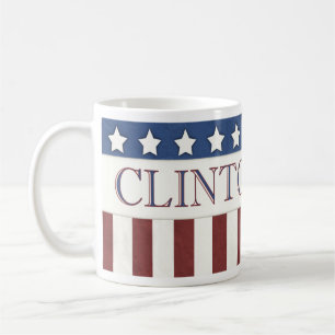 Taza De Café Hillary Clinton Presidente 2016 Estrellas y franja