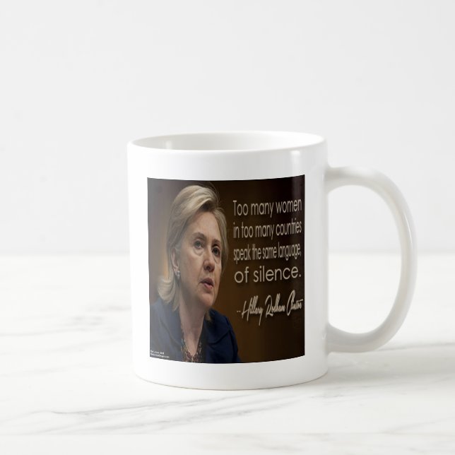 Taza De Café Hillary Clinton Women R Anonymous Gifts & Tees (Derecha)