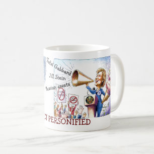Taza De Café Hillary y Bill: El motín personificado