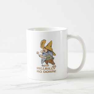 Taza De Café HillBilly Ho abajo