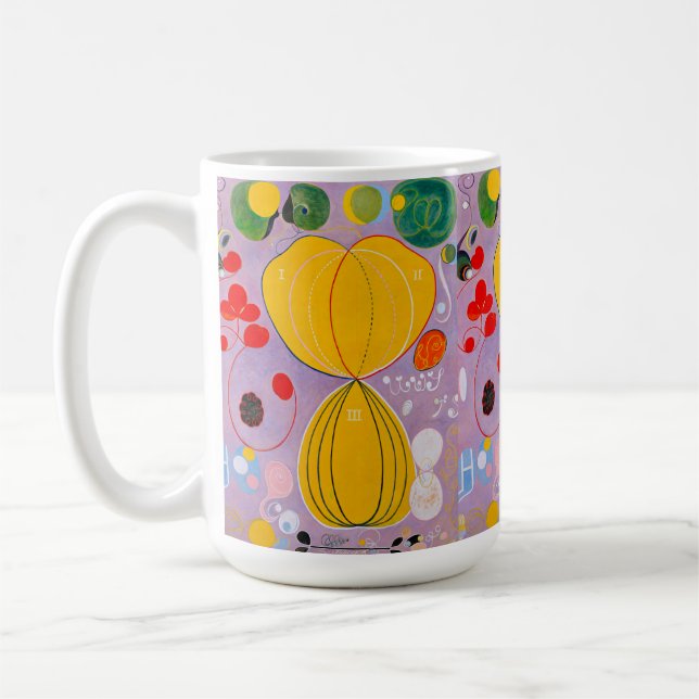 Taza De Café Hilma af Klint - El número 7 más grande (Izquierda)