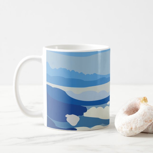 Taza De Café Himalayas Himalayan Mountains  (Con donut)