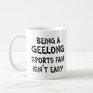 Taza De Café hincha deportivo de Geelong, siendo