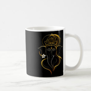 Taza De Café Hindu Ganesha Puja Dios Elefante India Meditación