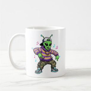 Taza De Café Hip Hop Alien