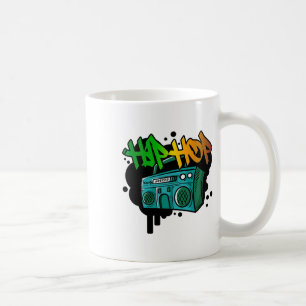 Taza De Café Hip Hop Dance Street Art Graffiti Spray Paint Danc